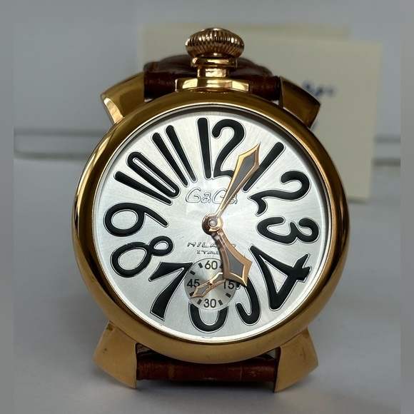 GaGa Milano Manuale48 Rose Gold Plated 5011 Watch - Picture 15 of 15